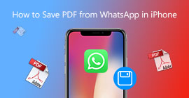 Salvar PDF do WhatsApp no ​​iPhone