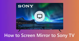 Espelho de tela para TV Sony