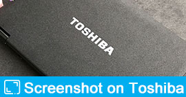 Captura de tela no Toshiba