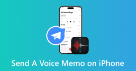 Enviar um memorando de voz de um iPhone para outro