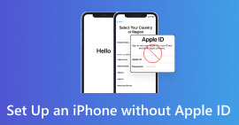 Configure um iPhone sem Apple ID