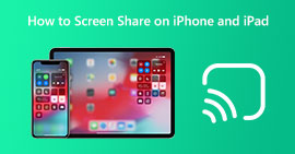 Compartilhar tela do iPad do iPhone