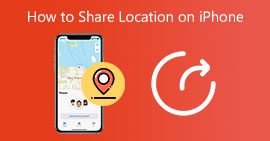 Compartilhar localização no iPhone