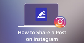 Compartilhar postagem no Instagram