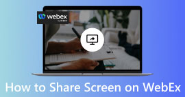 Compartilhar tela no Webex