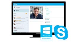 Compartilhe a tela do Skype no Windows 8