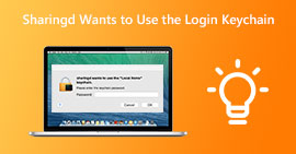 Sharingd quer usar o chaveiro de login