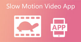Aplicativo de vídeo em câmera lenta