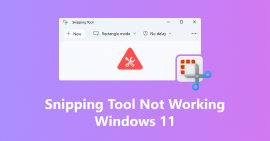A ferramenta de recorte não funciona no Windows 11