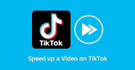 Acelerar um vídeo no TikTok