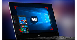 Faça capturas de tela na Dell