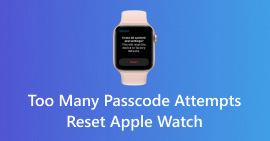 Muitas tentativas de senha reiniciam o Apple Watch