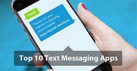 Aplicativos de mensagens de texto