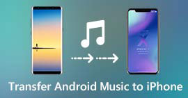 Transferir músicas do Android para o iPhone