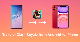 Transferir Clash Royale do dispositivo Android para o iPhone