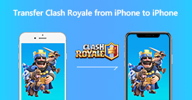Transferir Clash Royale de iPhone para iPhone