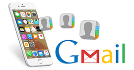 Transferir contatos do iPhone para o Gmail