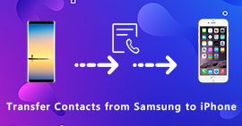 Transferir contatos da Samsung para o iPhone