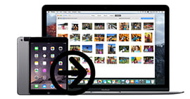 Transferir fotos do iPad para o Mac