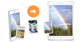 Como transferir fotos do iPhone para o iPad
