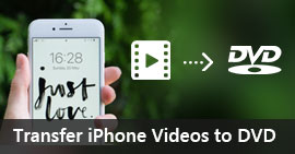 Transferir e gravar vídeos do iPhone para DVD