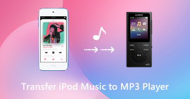 Transferir músicas do iPod para o MP3 Player