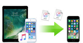 Transferir músicas do iPad para o iPad