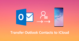 Transferir contatos do Outlook para o iCloud