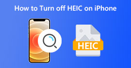 Desligue o HEIC no iPhone