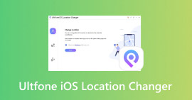 Trocador de localização UltFone iOS