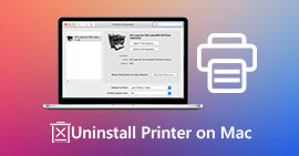 Desinstalar impressora no Mac
