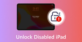 Desbloquear iPad desativado