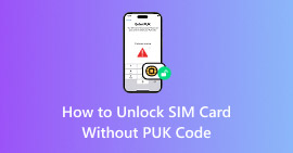 Desbloquear cartão SIM sem código PUK