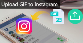 Carregar arquivos GIF para o Instagram