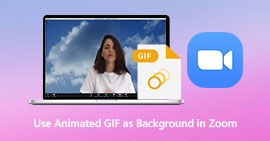 Use GIF animado como plano de fundo