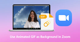 Use GIFs animados como planos de fundo no Zoom