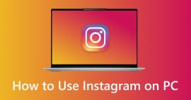 Use o Instagram no PC