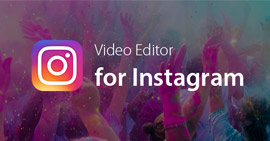 Editor de vídeo para Instagram