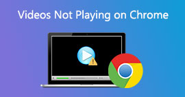 Vídeos não estão sendo reproduzidos no Chrome