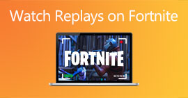 Assistir replays no Fortnite