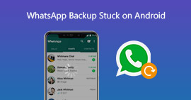 Backup do WhatsApp travado no Android