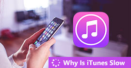 Por que o iTunes está lento