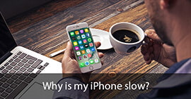 Por que meu iPhone está tão lento