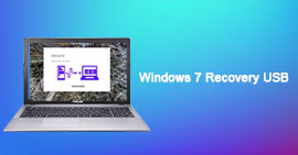 USB de recuperação do Windows 7
