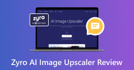 Revisão do upscaler de imagem Zyro