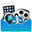 Logotipo do kit de ferramentas de software multimídia Mac