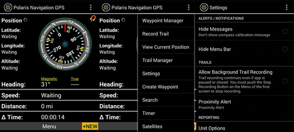 Navegação GPS Polaris
