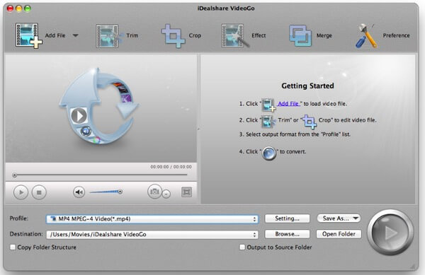 iDealshare VideoGo para Mac