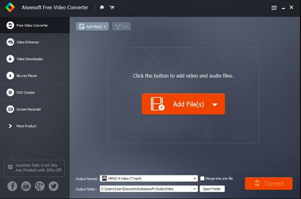 Aiseesoft Free Video Converter