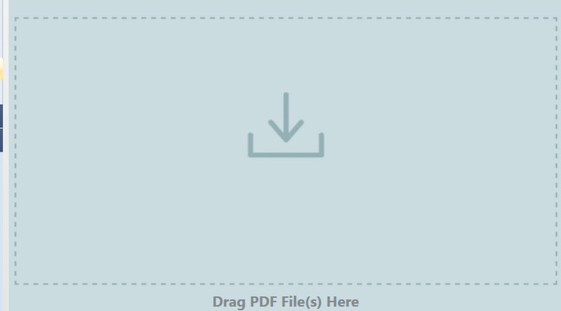 Upload de PDF